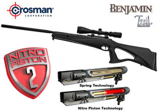 Crosman® Benjamin Trail .22 with Scope – 1100fps NITRO PISTON 2
