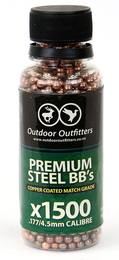 Premium Steel BB'S Copper Coated Match Grade BB'S X1500