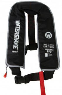 Watersnake PFD Inflatable Life Jacket Adult Black