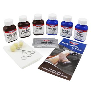 Burchwood Deluxe Perma Blue & Tru-Oil Finishing Kit