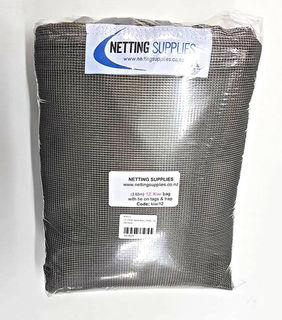 Netting Supplies Kiwi Netting 12' Scoop Net Bag - Grey