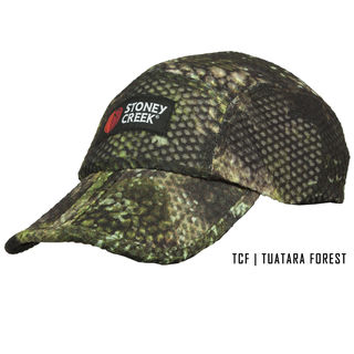 Stoney Creek Airmesh Split Peak Cap - Tuatara 