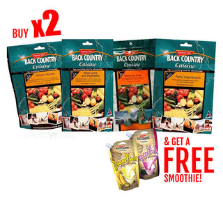 Back Country Cuisine 2 Serve Meals