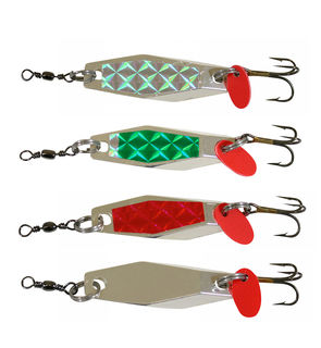 Fishfighter Hex Wobbler Lures - 30gm Mounted