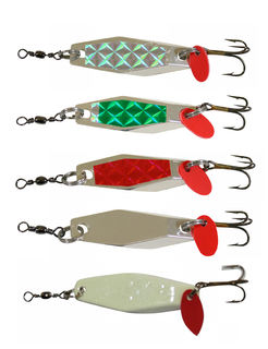 Fishfighter Hex Wobbler Lures - 20gm Mounted