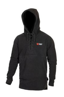 Stoney Creek Lace Up Fleece Hood - Black