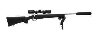 Howa Model 1500 Hogue Ultimate Package - Black