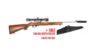 Ruger 10/22 Stainless Sporter Package Includes 4x32 Scope & Suppressor