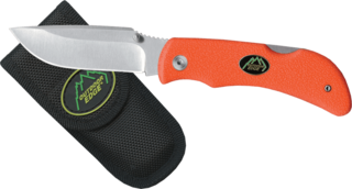 Outdoor Edge Gripblaze Folding Knife - Orange