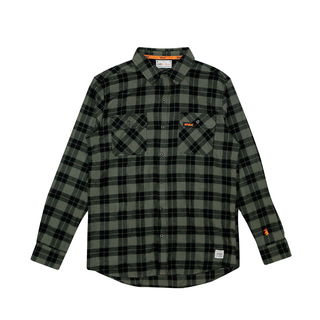 Spika GO Casual Check Shirt - Olive