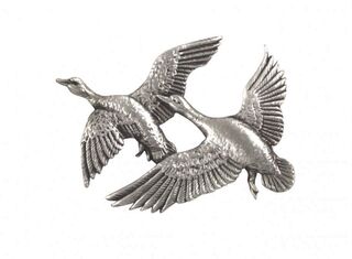 AE Williams Ducks Lapel Pin