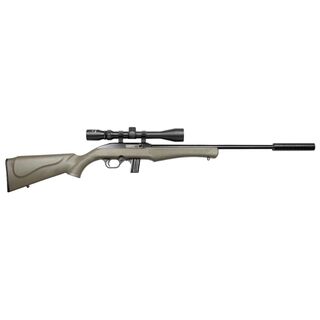 Rossi 7022 22LR Semi Auto Package - Green includes 3-9X40 Scope & Suppressorn