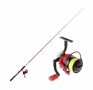 Abu Garcia Max X Microjig Combo with Line 7ft 1-3kg 2pc