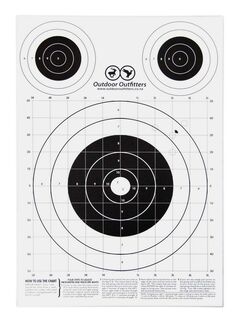Paper A3 Bulls Eye Targets 300 x 420mm