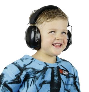 Barricade Junior Ear Muffs - Black