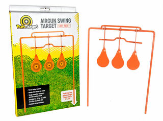 Fun Target Airgun 3x Resettable Swing Targets
