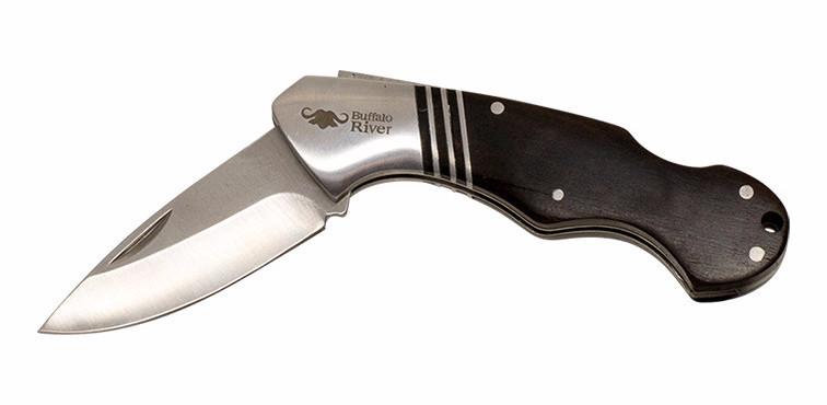 Buffalo River Hunter Black Bear Folding Knife