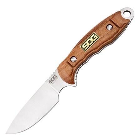 SOG Huntspoint Fixed Blade Boning Knife W/Leather Sheath