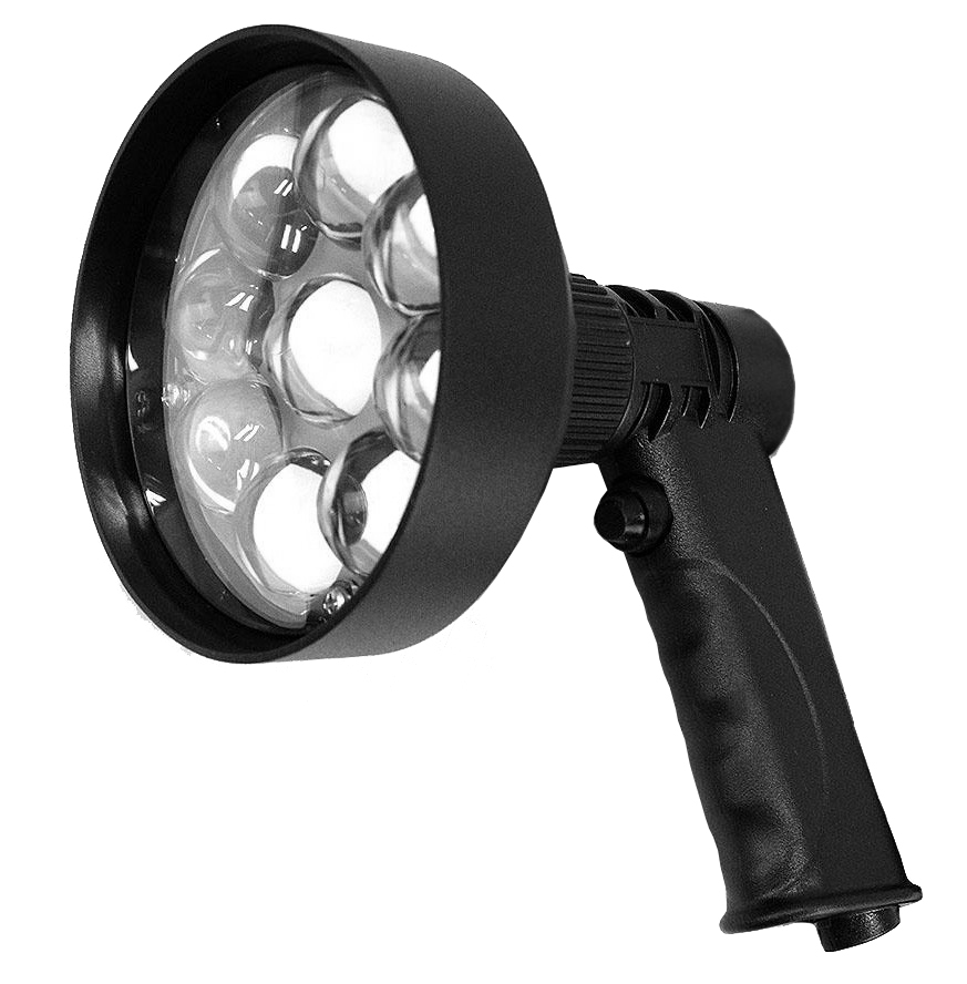 Night Saber Rechargeable 3000 Lumens 120mm 27w LED Spotlight