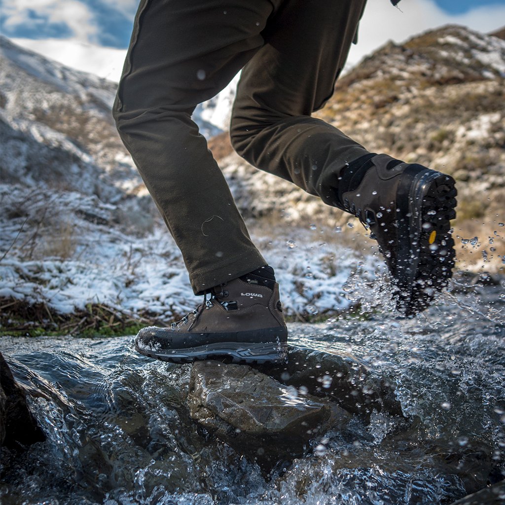 Lowa Tibet GTX® Wide Boot - Sepia / Black | Wild Outdoorsman NZ