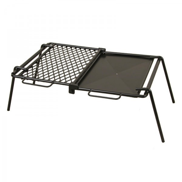 Campfire Folding Flate Plate & Grill Cooker