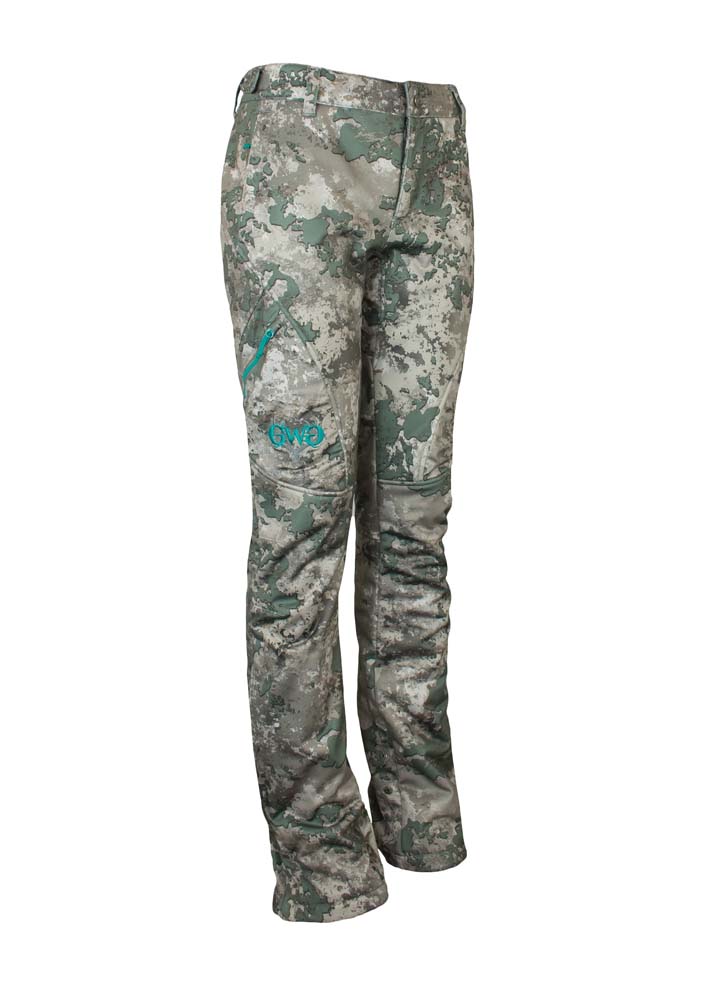 GWG Artemis 3 Layer Softshell Hunting Pants - Shade
