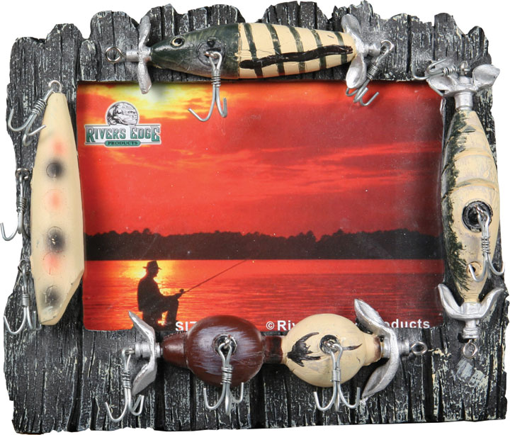 Rivers Edge - 4x6 Lure Picture Frame