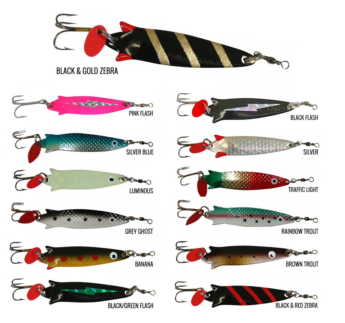 Fishfighter Toby Lures - 10gm Mounted