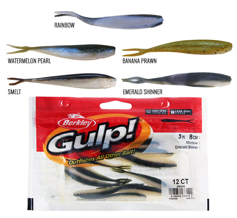 Berkley Gulp Minnow Soft Bait 8cm