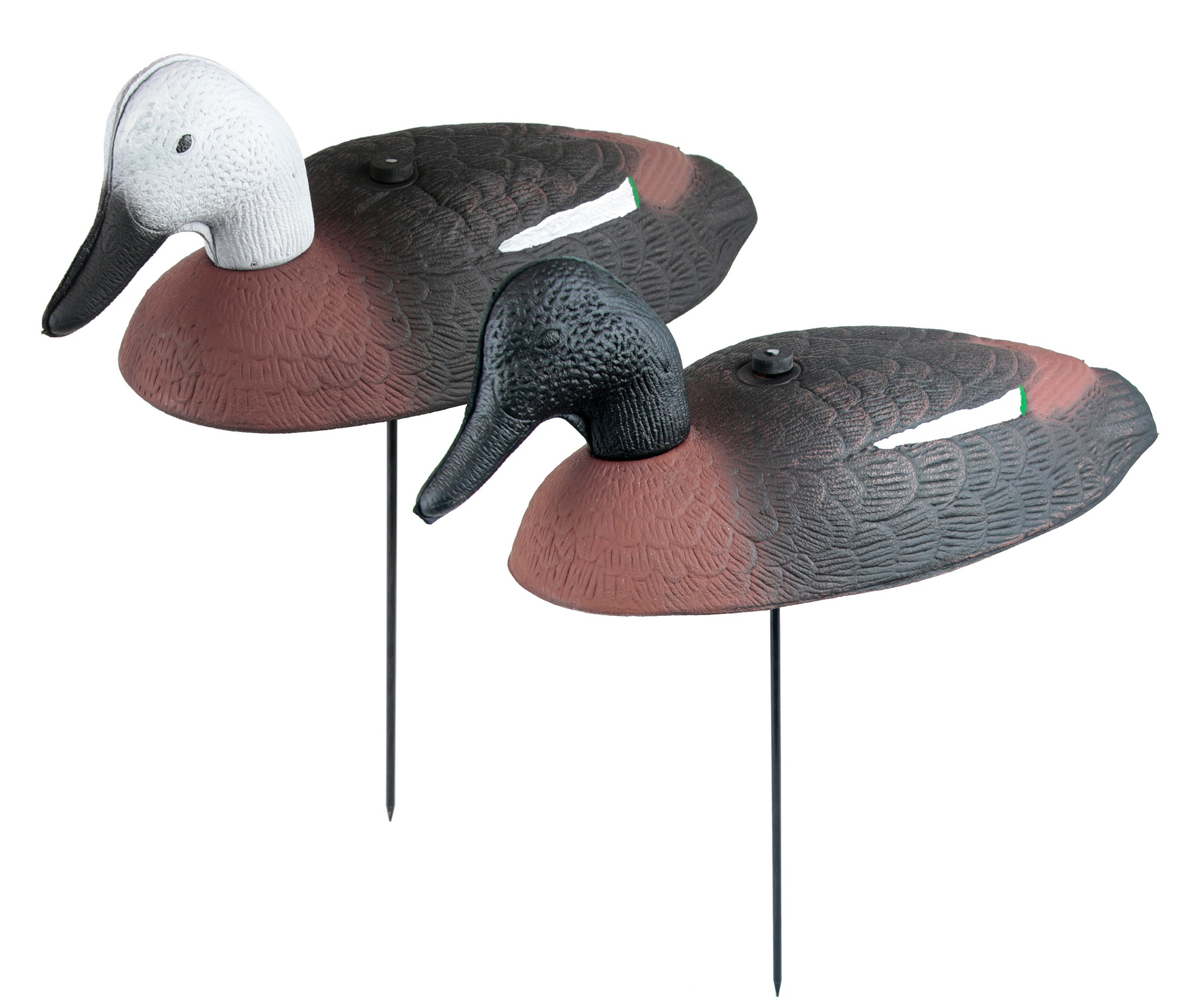 Outdoor Outfitters Paradise Decoy Foam Shells w/ Light Stakes - 12 Pack