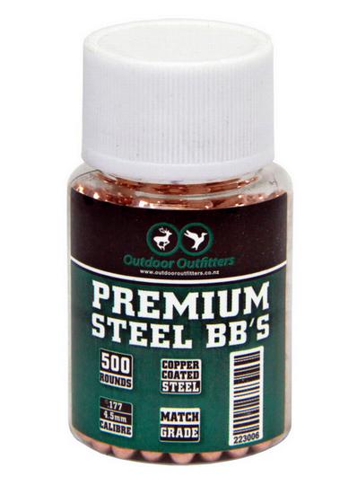Premium .177 Steel BB's Copper Coated BB'S