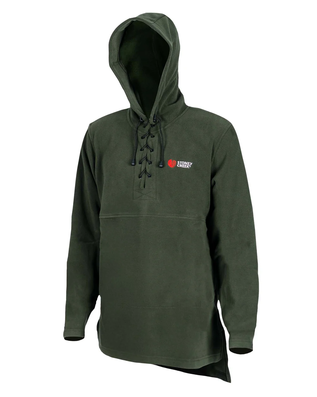 Stoney Creek Men's Fleece Lace Up Hoodie - Bayleaf