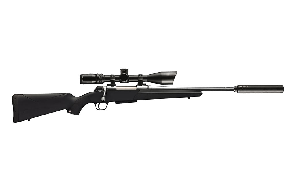Winchester XPR 308 Cerakote + Scope + Suppressor