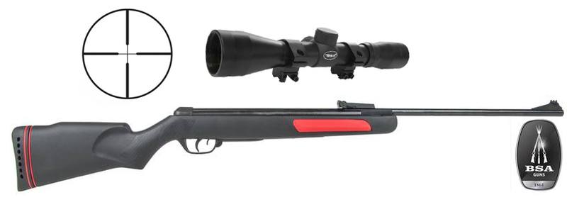 BSA .177 Comet Evo Red Devil Scope Package