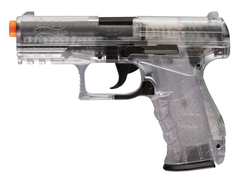 Umarex Walther Special Operations PPQ Mechanical Airsoft Pistol: Clear, 6mm BB