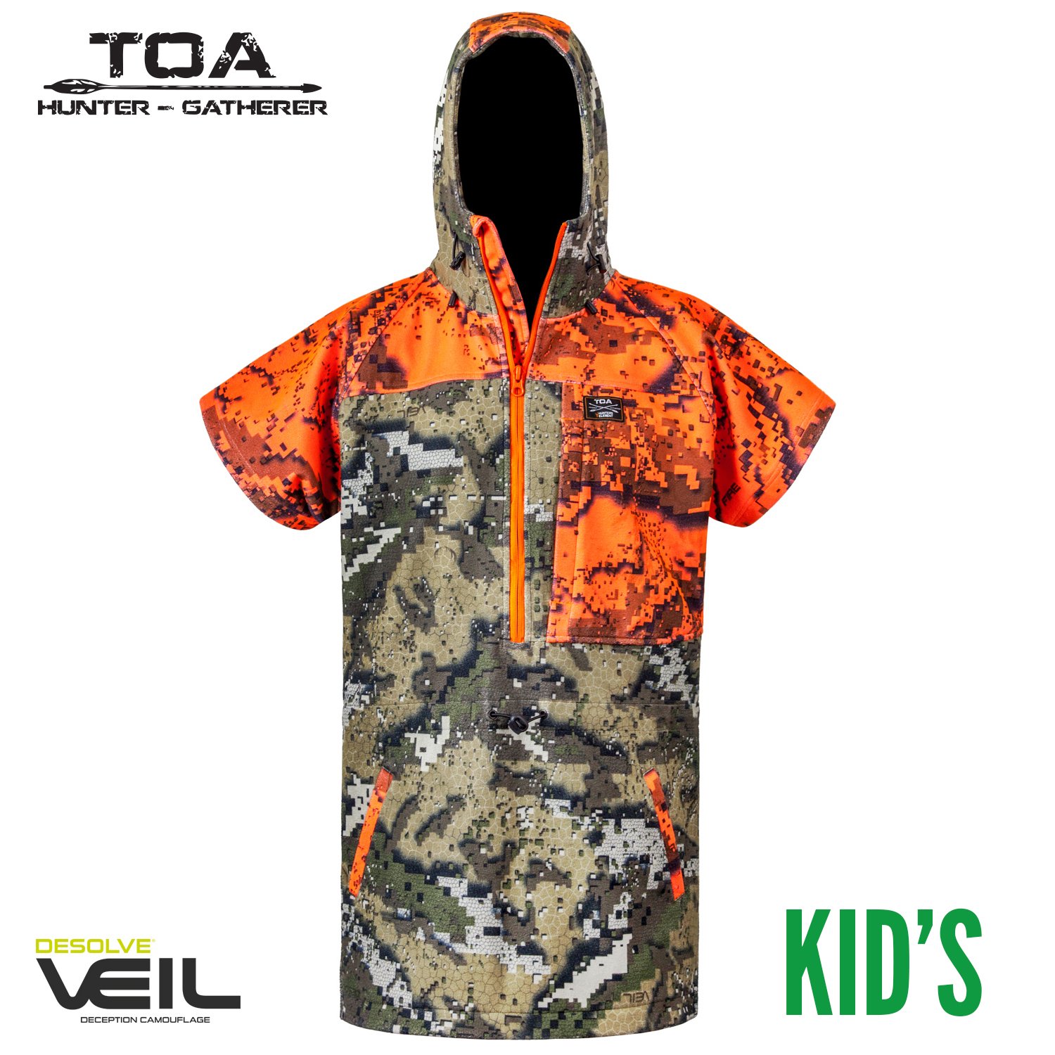 Hunters Element Kids Tapua Bush Coat - Desolve Veil