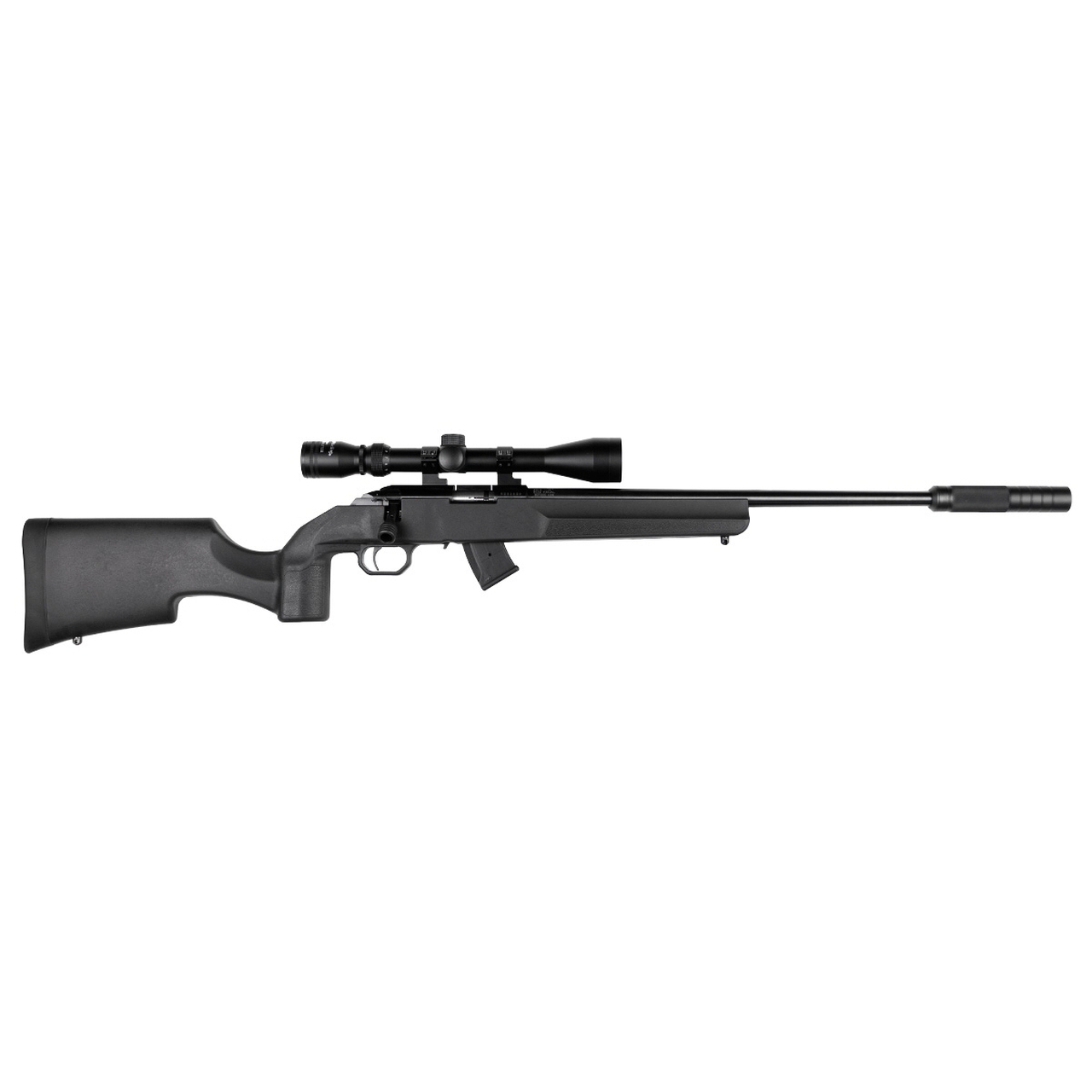 Howa M1100 22LR or 22WMR Scoped Suppressed Package