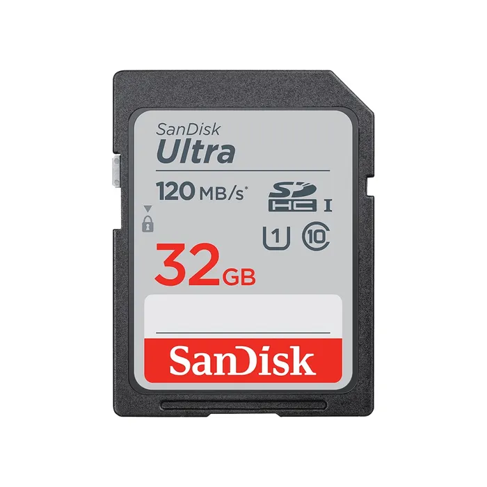 Sandisk Ultra SDHC 32GB C10 UHS-I 120MB/S Memory Card