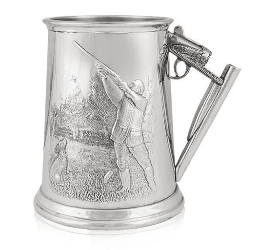 AE Williams Shooting Tankard with Gun Handle