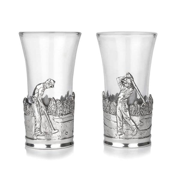 AE Williams Golfing Shot Glass x1