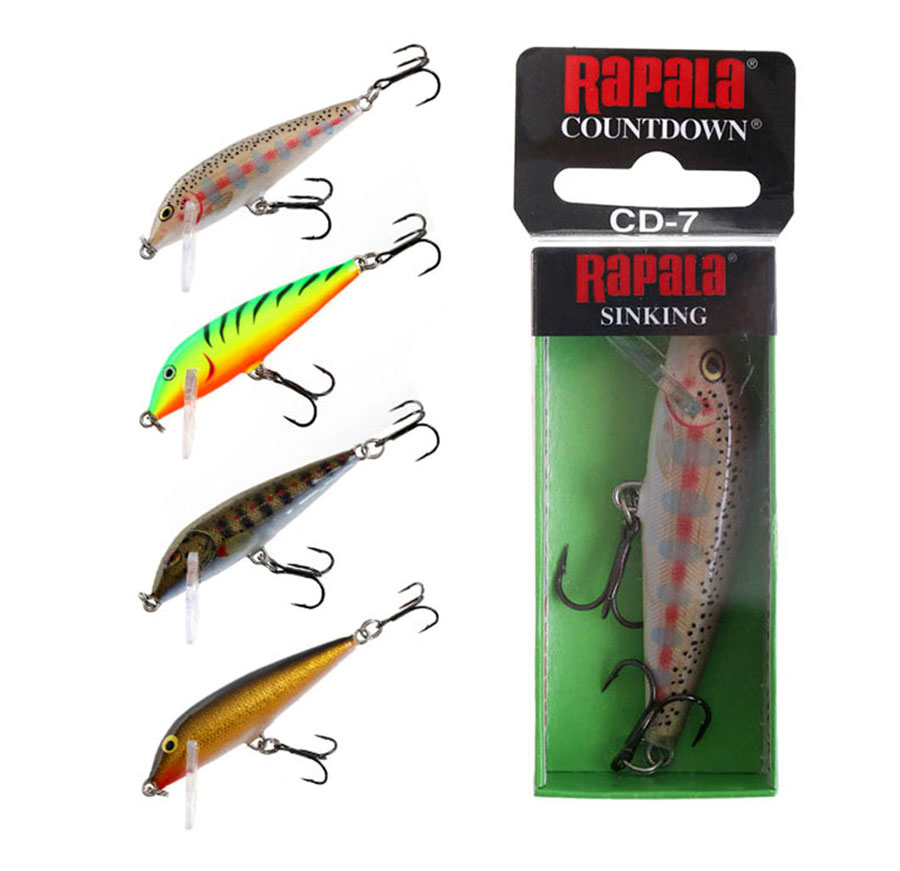 Rapala Countdown CD 7 Sinking Lure 7cm Shop Wild Outdoorsman Rapala Countdown CD 7 Sinking Lure 7cm Shop Wild Outdoorsman