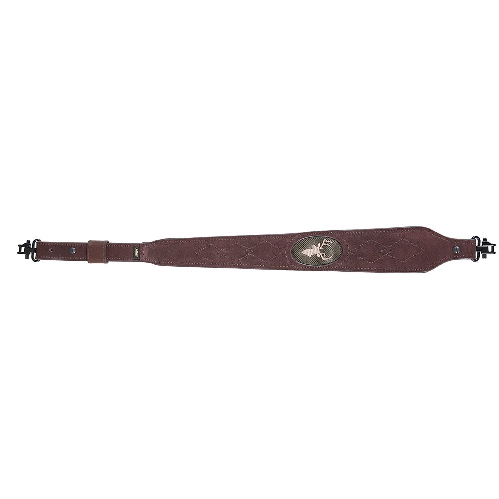 Allen Rifle Sling - Big Game Suede With Swivels