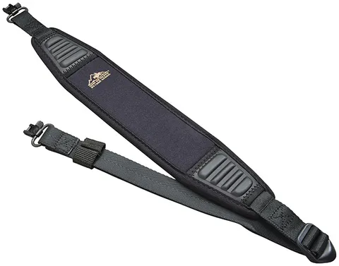 Butler Creek Rifle Sling Rhino Rib Ultra Grip with Swivels - Black