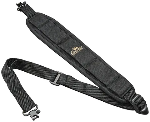 Butler Creek Rifle Sling Comfort Stretch with Swivels - Black
