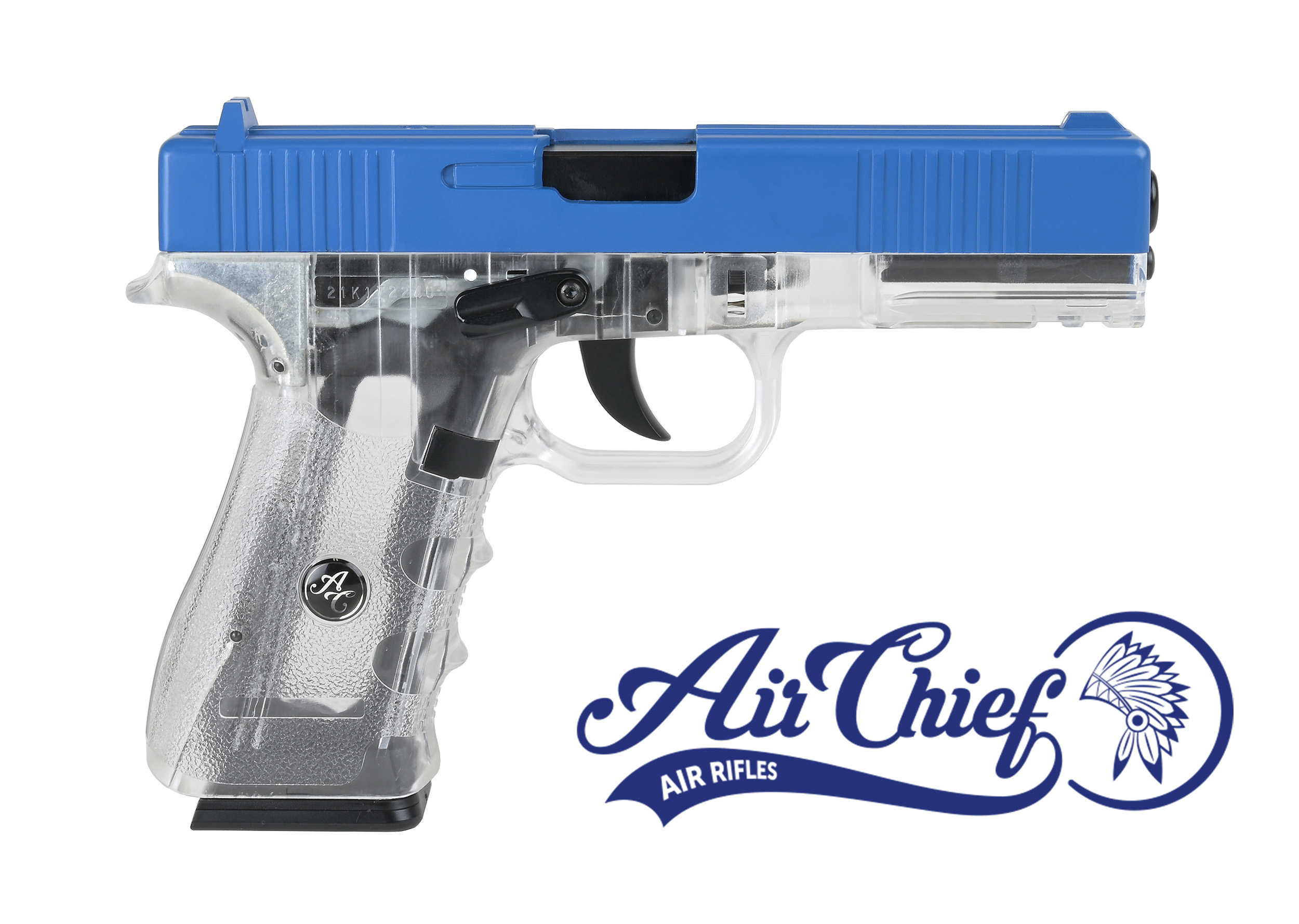 Air Chief AP17 .177 Steel-BB Blowback CO2 Air Pistol 410fps