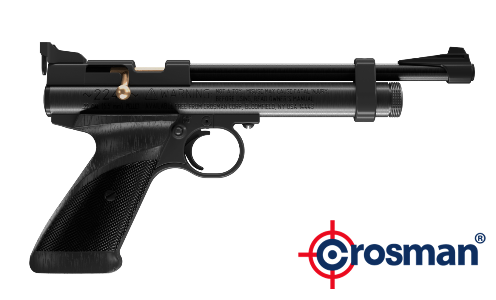 Crosman 2240 Co2 Single Shot .22 Air Pistol