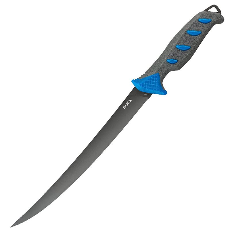 Buck 147 Hookset Fillet Knife 9inch Blue/Gray Clam