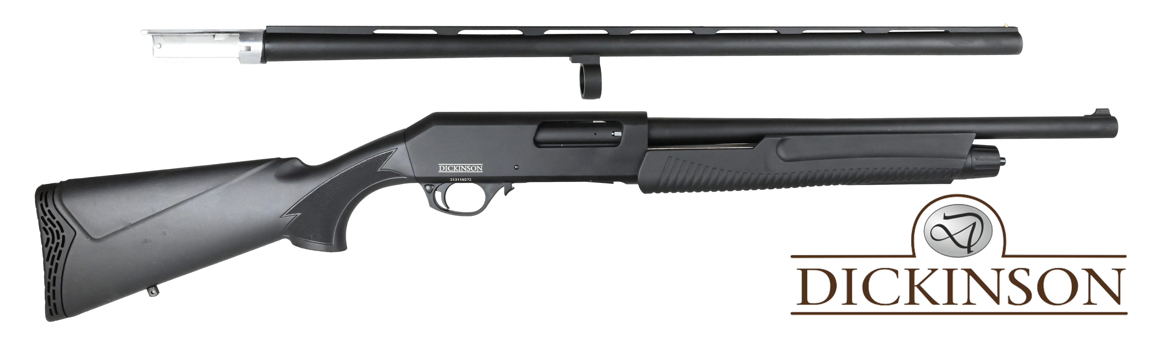 Dickinson XX3 12ga  2x Barrel Combo - 28inch & 18.5inch Barrels