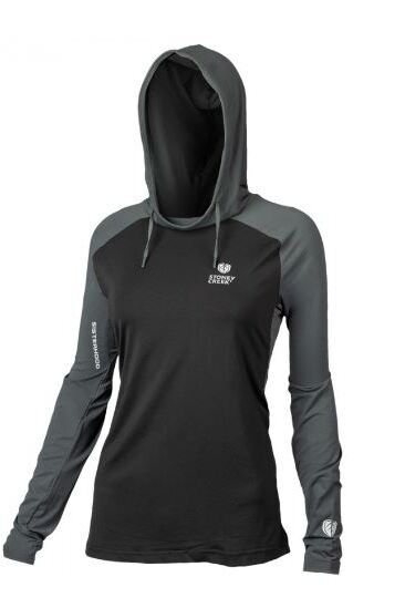 Stoney Creek Apex Cooling Hoodie - Black Dark Shadow