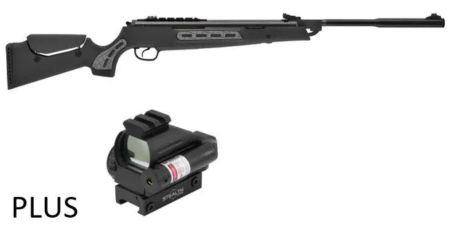 Hatsan M135qe Sniper Vortex – .30 Cal 550 FPS Air Rifle with Halo Sight